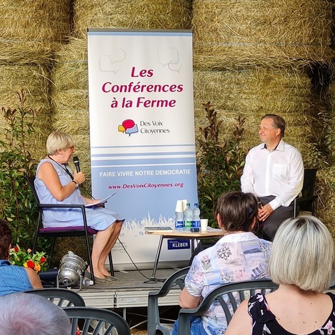 Les Conférences à la Ferme avec Sylvain Waserman