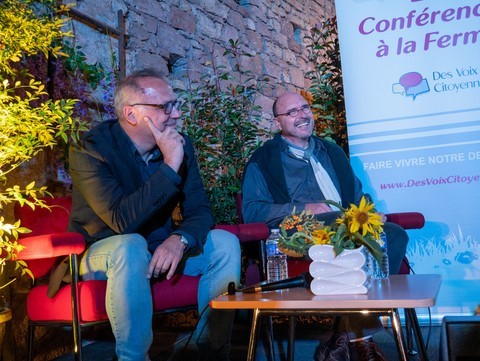 Olivier Claudon et Michel Hutt